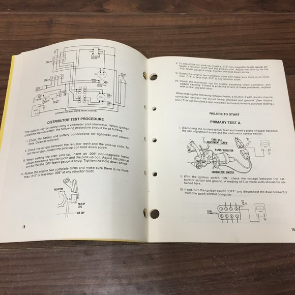 1978 Accel Eliminator Ignition Test Procedures Electronic Ignition Manual AP 318 - Picture 14 of 16
